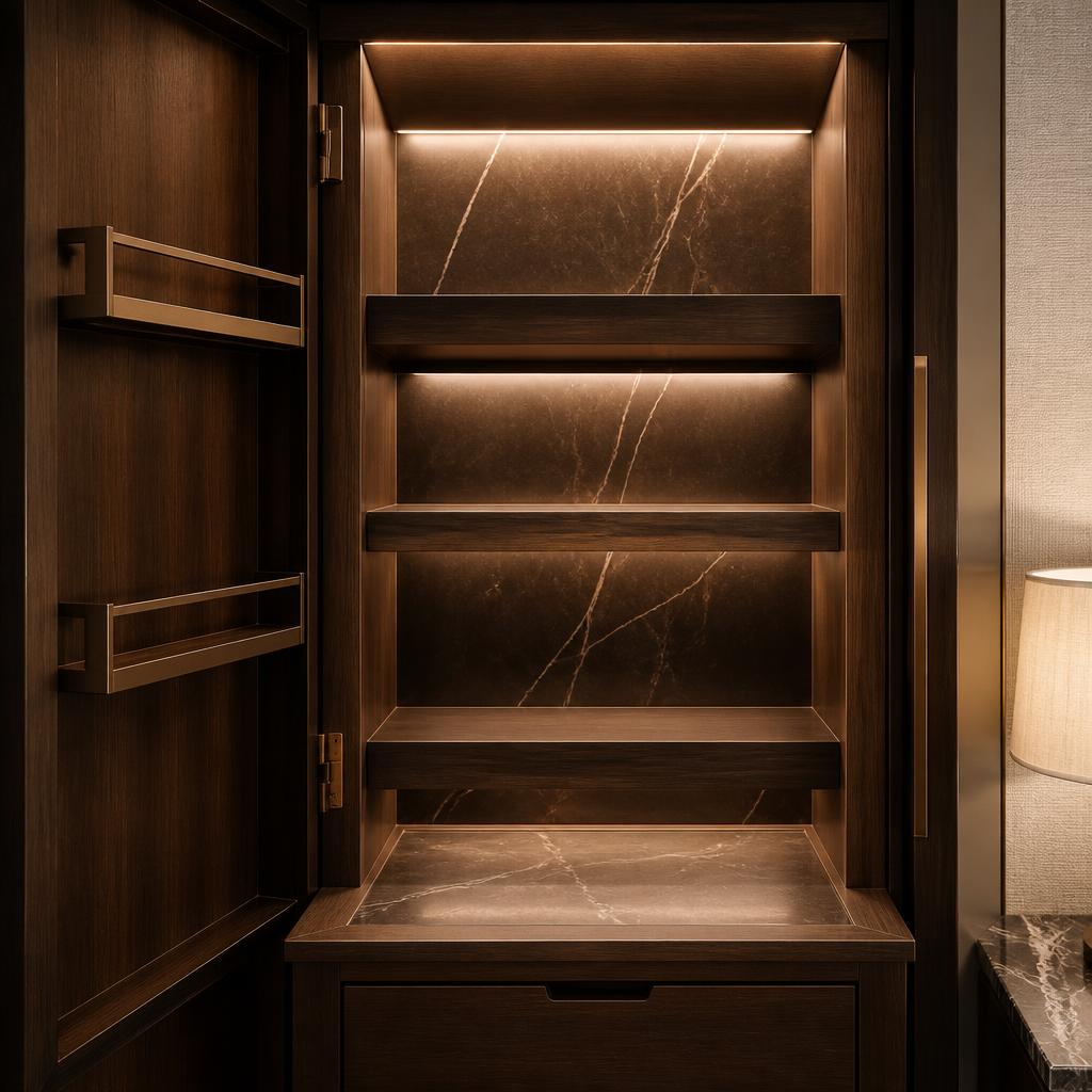 Empty Mini Bar